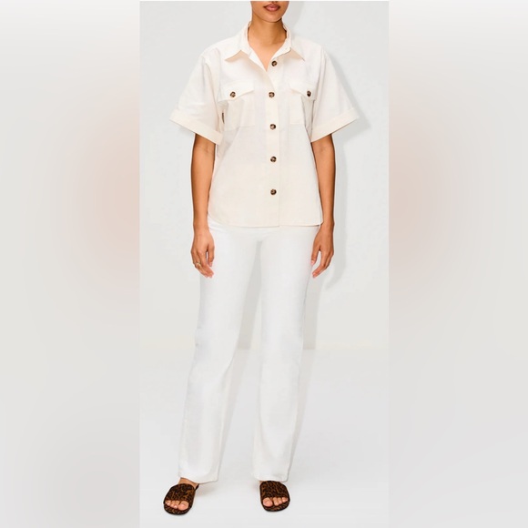 FRAME Patch Pocket Utility Shirt - Picture 2 of 3